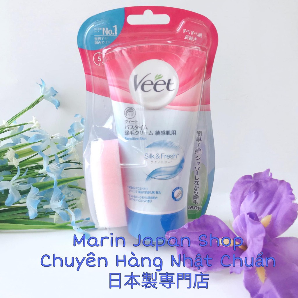 (SALE) Kem tẩy lông body VEET hàng nội địa Nhật Bản