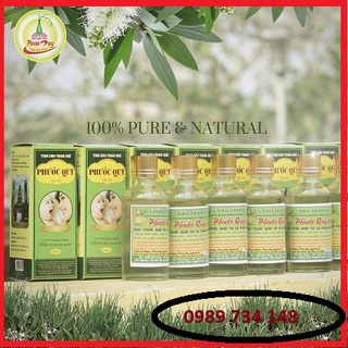 50ml Tinh dầu tràm Huế nguyên chât Phước Quy
