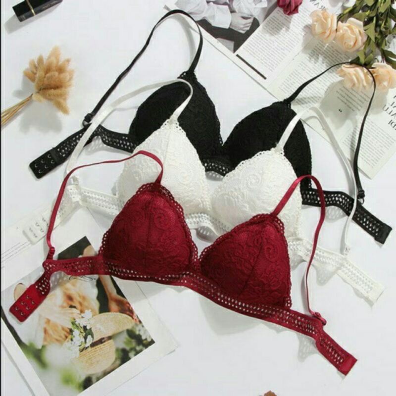 Áo lót ren bralette có mút F3 AOLOT05