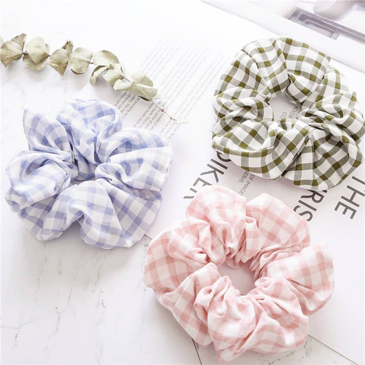 Dây buộc tóc vải FmStyle, dây scrunchies thời trang nữ dễ thương 20050462