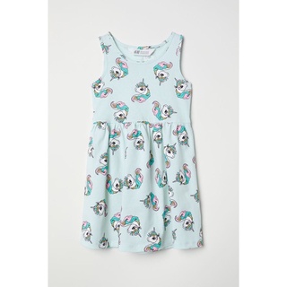Váy hm little pony cotton h&m us auth họa tiết ngựa pony
