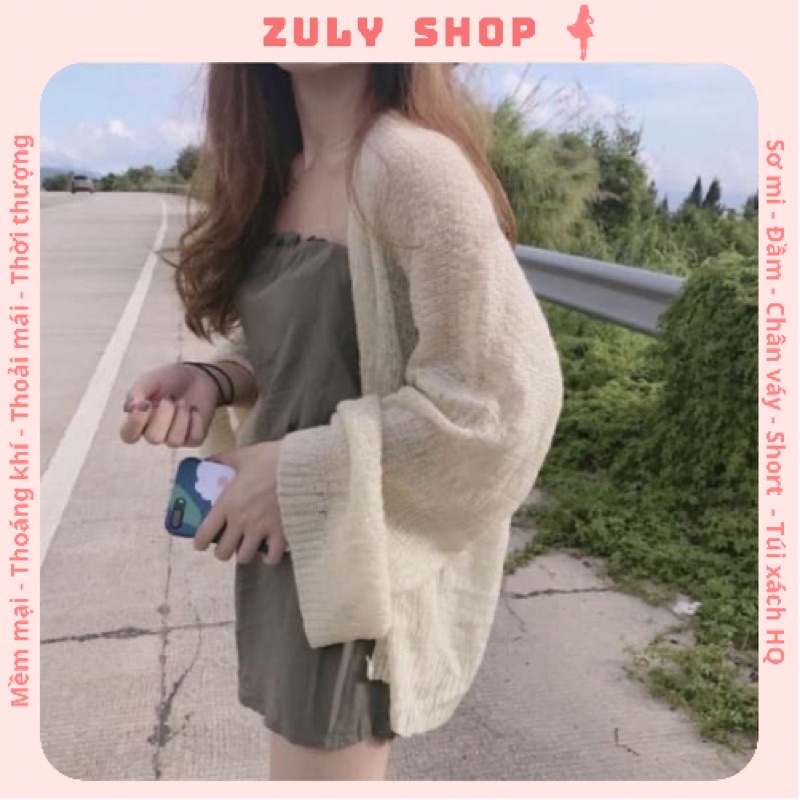 Áo khoác cardigan mỏng style Hàn Quốc Zulyshop