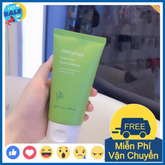 ❤NEW❤ sữa rửa mặt innisfree trà xanh chính hãng | BigBuy360 - bigbuy360.vn