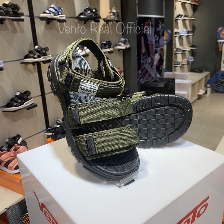 Giày Sandal Nam Nữ Vento Chính Hãng VEGA 2 SD10602 Ba Quai Ngang