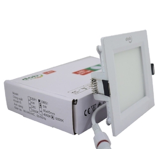 Đèn LED âm trần dạng mỏng DOB 5W- DBR1-4