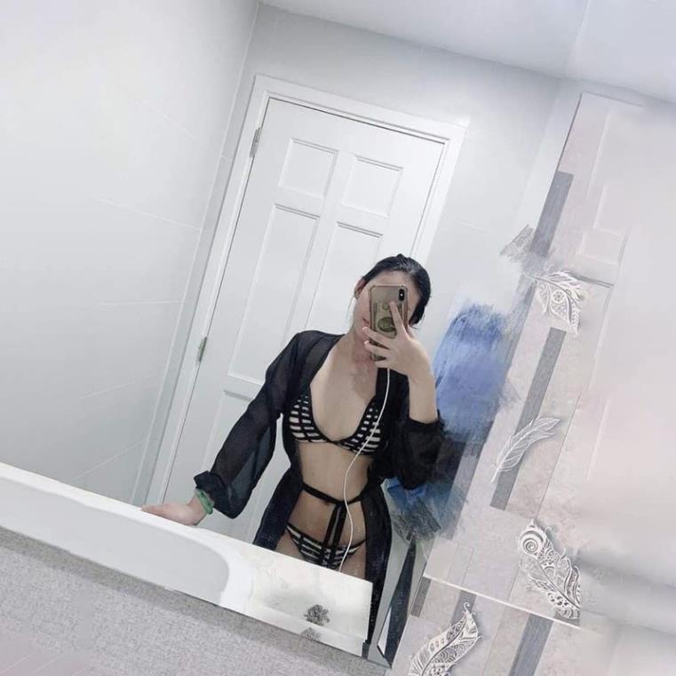 Áo choàng đi biển kimono Voan Ren tay bồng dài tay mặc ngoài bikini đi biển siêu đẹp dáng dài AC004 ! | BigBuy360 - bigbuy360.vn