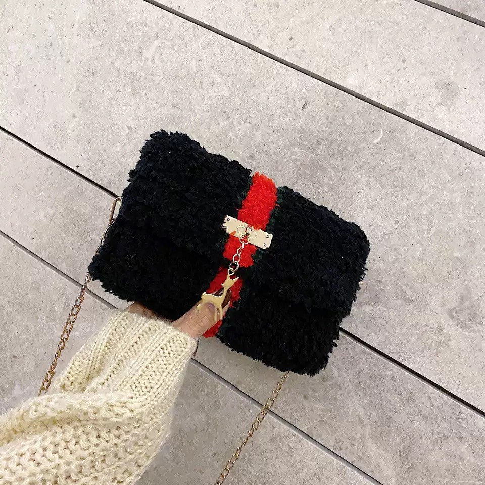 Miss Meow Túi Handmade Tự Đan Đầy Đủ Phụ Kiện Gồm Len Mịn Cancas cắt sẵn Dây Xích Chắc Chắn cực hot | BigBuy360 - bigbuy360.vn