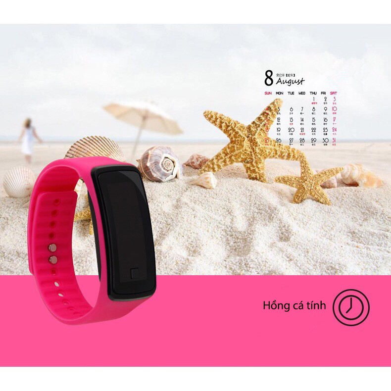 Đồng Hồ LED nam nữ Unisex Dây Silicone GEX thời trang trẻ trung sành điệu | BigBuy360 - bigbuy360.vn
