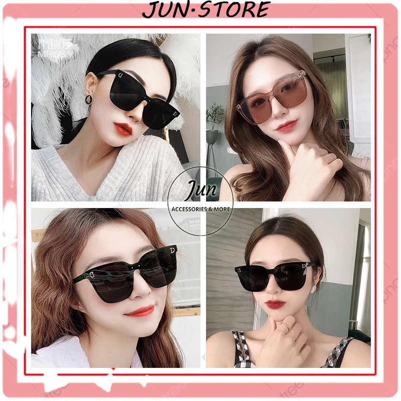Kính Râm Tròn Gọng Chữ D Phong Cách Thời Thượng Chống Tia UV400- Kính Mắt Thời Trang Nữ