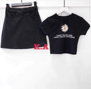 Áo thun nữ Croptop