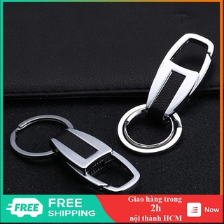 Móc khóa ô tô xe máy cao cấp, móc khóa hợp kim mạ điện chắc chắn chống gỉ sét - OT0190