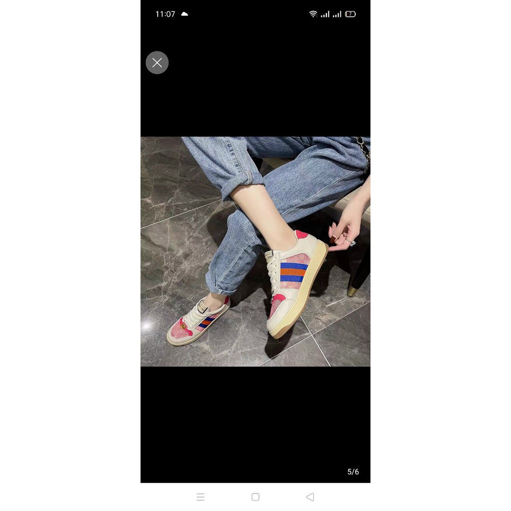 Giày Thể Thao Nam Nữ Gucci Sơn Tùng Hải Tú [HÀNG CAO CẤP] | BigBuy360 - bigbuy360.vn
