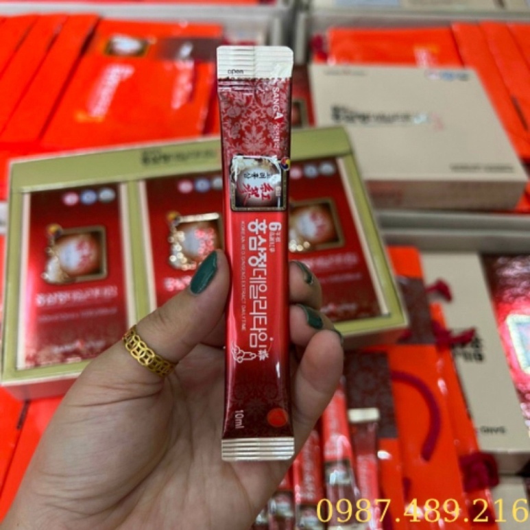 Nước Hồng Sâm Nguyên Chất SangA Hàn Quốc [ Hàng Mới Về ]