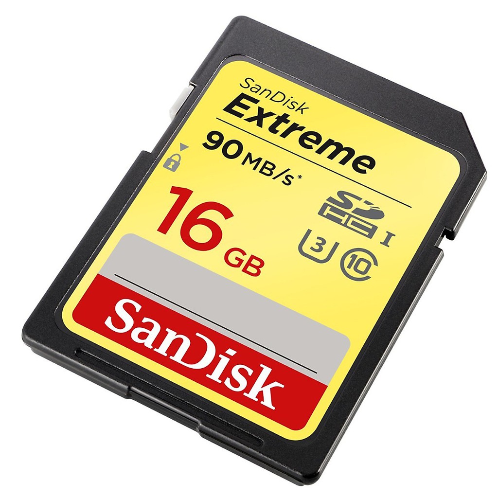 Thẻ nhớ SDHC SanDisk Extreme 90MB/s 16GB