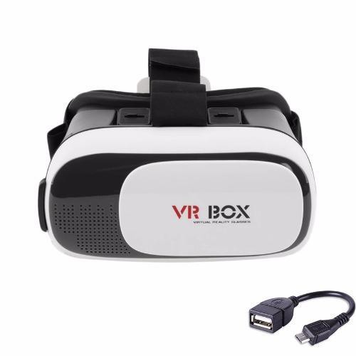 Kính thực tế ảo 3D dùng cho điện thoại VR Box và cáp OTG xem phim từ USB