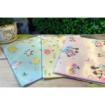 Chiếu Lụa Chống Thấm Cao Su Điều Hòa 3D Sống Động Cho Bé