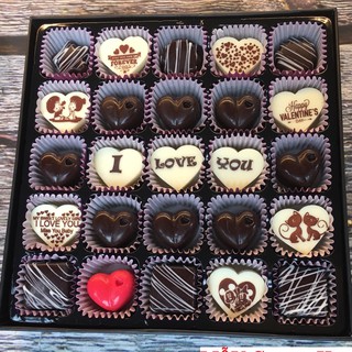 Viết chữ theo yêu cầu Socola valentine Handmade cao cấp