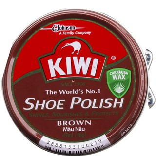 Xi đánh giày màu nâu 45ml kiwi paste sp brow chính hãng