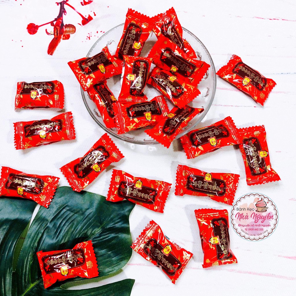 KẸO HỒNG SÂM CÓ ĐƯỜNG 200G