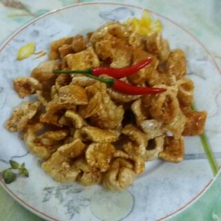 DA HEO CHIÊN GIÒN CHÁY MẮM TỎI ỚT ( NHÀ LÀM )