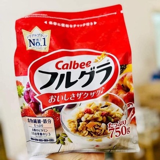 Ngũ cốc hoa quả Calbee 750g