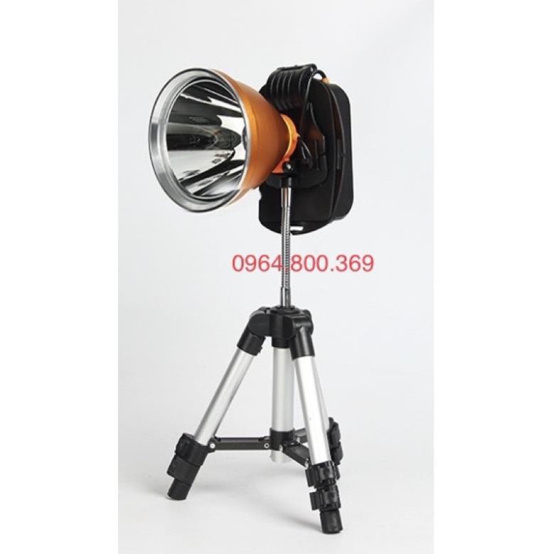 Đèn pin đội đầu soi nấm mối 700W 14h sáng mã K400  Rẻ Vô Địch