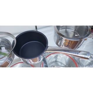 Quánh inox chống dính Elmich 14cm💖Quánh Elmich EL3783 đáy liền , nồi bột elmich inox chống dính