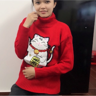 Áo len thần tài siêu phẩm nha