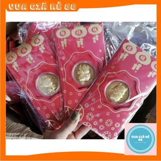 BAO LÌ XÌ MẠ VÀNG❤️FREE SHIP❤️LÌ XÌ MAY MẮN 2021 MẪU MỚI