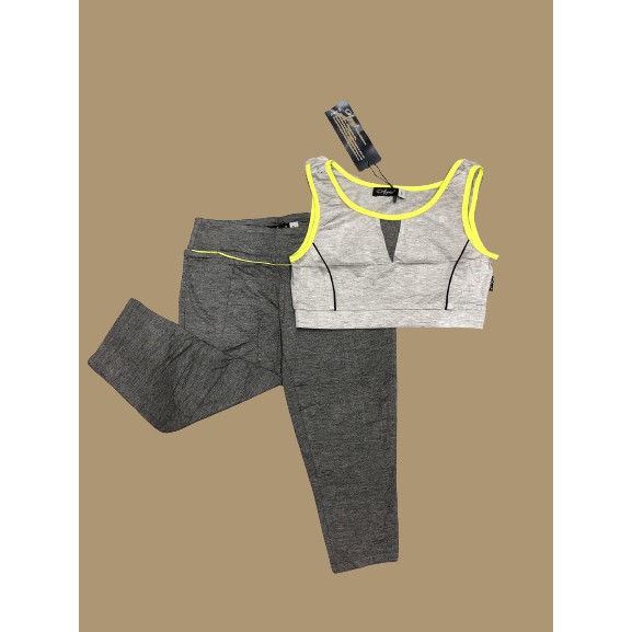 Bộ tập thể thao nữ | SALE |, bộ tập Gym, Yoga, Rumba, Erobic siêu co giãn áo crotop quần lửng