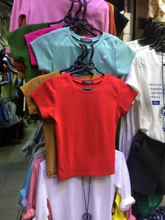 Áo thun croptop đơn giản