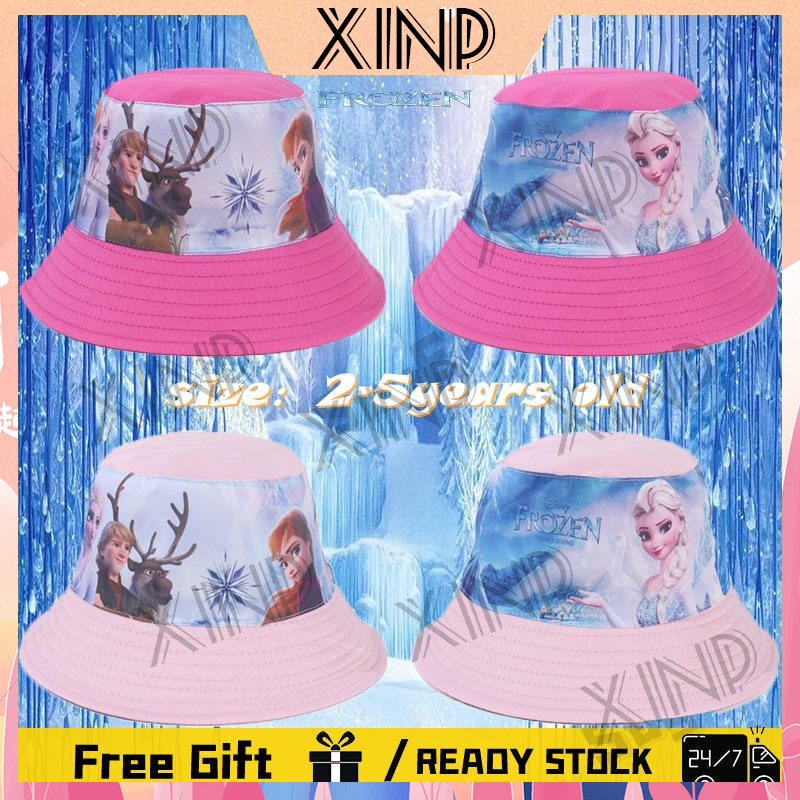 Mũ Chống Nắng Mùa Hè In Hình Công Chúa Elsa Trong Phim Frozen Dễ Thương Cho Bé Gái