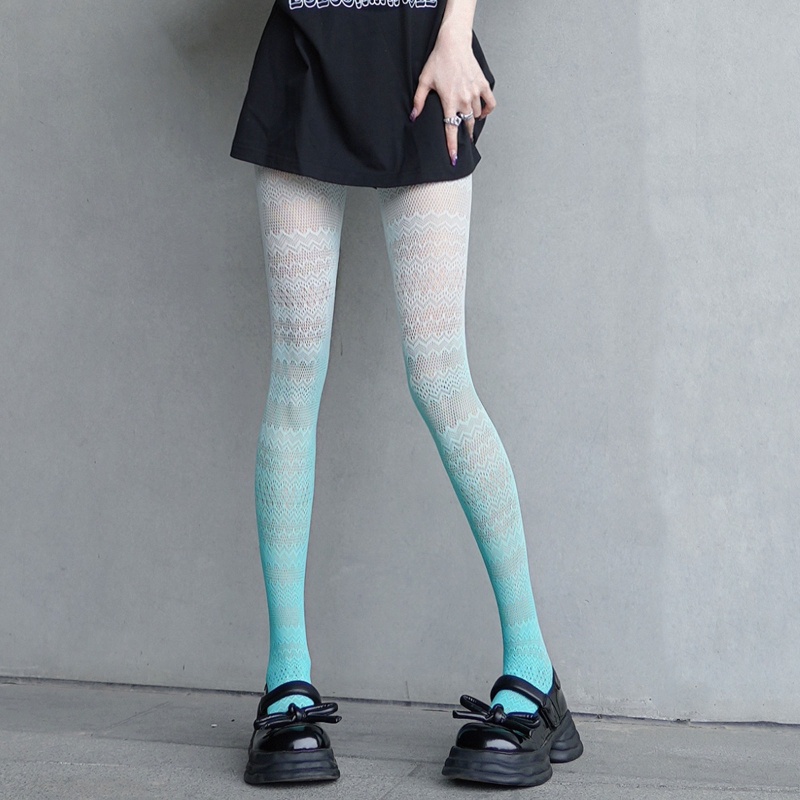 Xixi Quần Tất Lưới Nylon Màu Sắc Kẹo Ngọt Gợi Cảm Cho Nữ