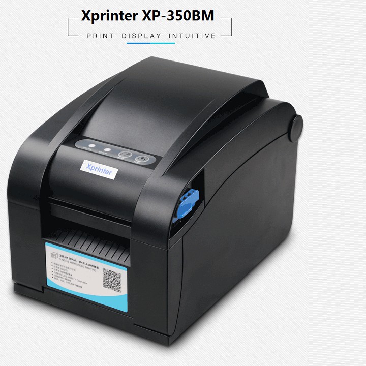 Máy in tem, mã vạch nhiệt, tem ghtk Xprinter XP-350BM LAN/USB | WebRaoVat - webraovat.net.vn