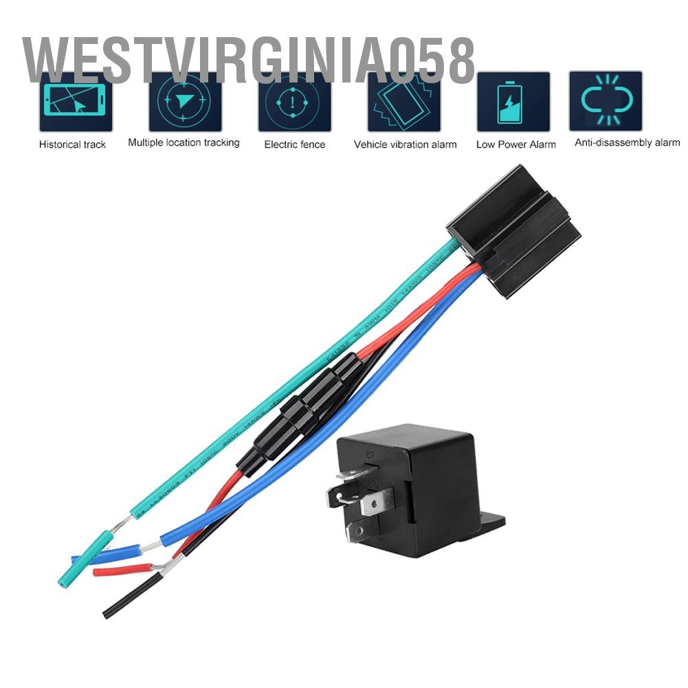 Có thể bán buôn Theo dõi ô tô Rơ le theo GPS Bộ định vị Điều khiển từ xa Hệ thống điện Giám sát chống trộm Westvirginia058 Hàng giao ngay