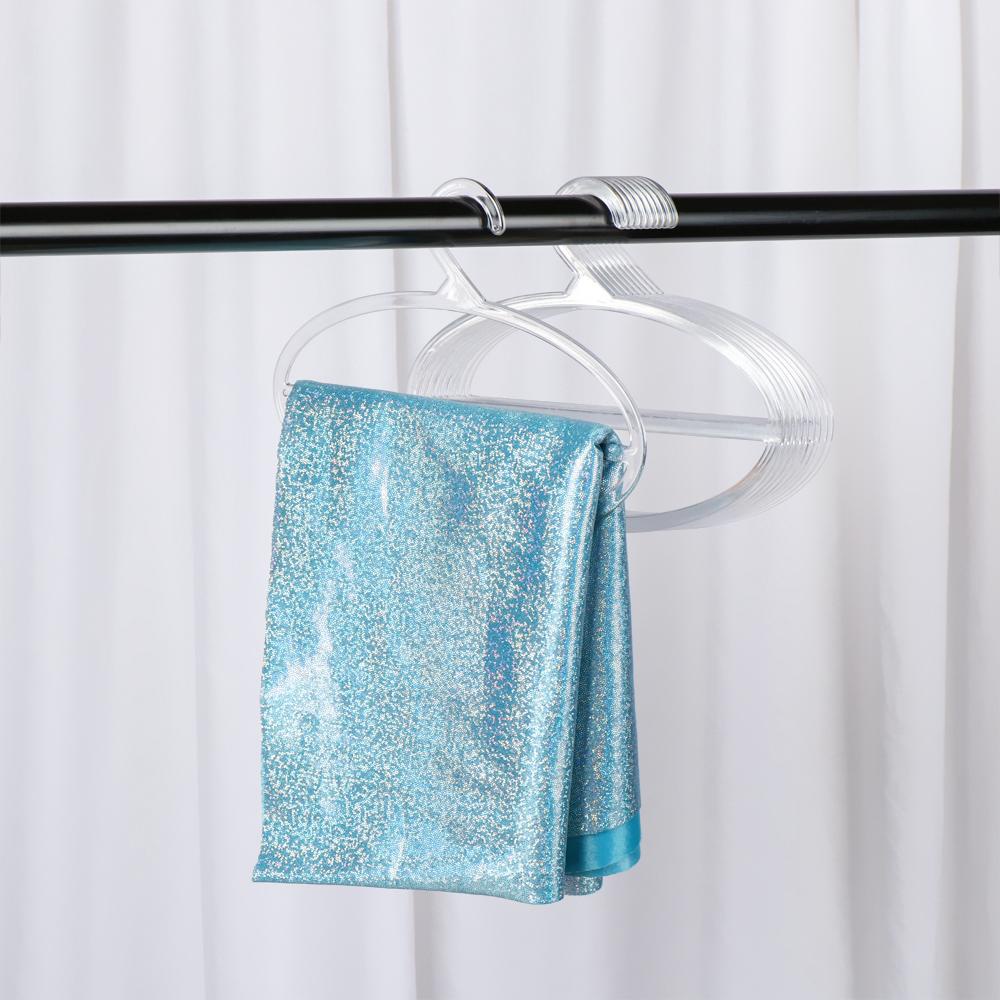 LEISURE Set 10 Móc Nhựa Treo Khăn Choàng Tiện Lợi