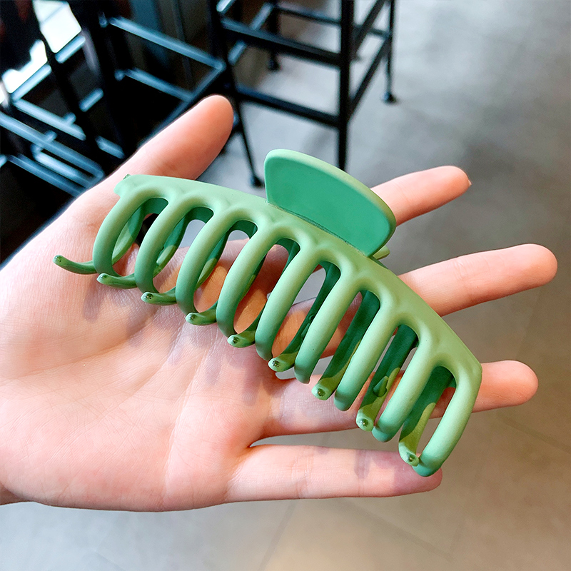 Kẹp Tóc Màu Trơn Kiểu Hàn Quốc Dành Cho Nữ