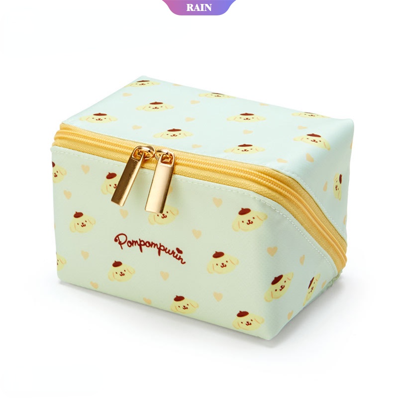 Túi Đựng Bút Chì / Mỹ Phẩm Sức Chứa Lớn Đa Năng Họa Tiết Hoạt Hình Sanrio Kuromi Cinnamoroll Melody Cho Nữ