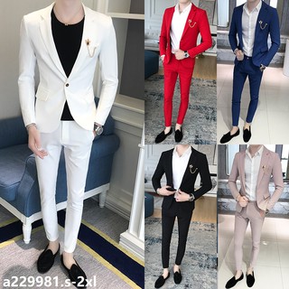 BỘ VEST NAM DÀI TAY 6 MÀU kèm hình thật