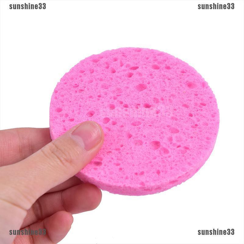 Mút Rửa Mặt Bọt Biển Tròn Chiết Xuất Thực Vật Tự Nhiên