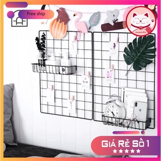 Lưới decor, trang trí nhà ⚡𝐅𝐑𝐄𝐄𝐒𝐇𝐈𝐏⚡ Khung lưới decor, trang trí nhà size 45x35cm