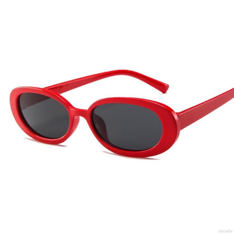 Kính mát thời trang khung oval cho nữ