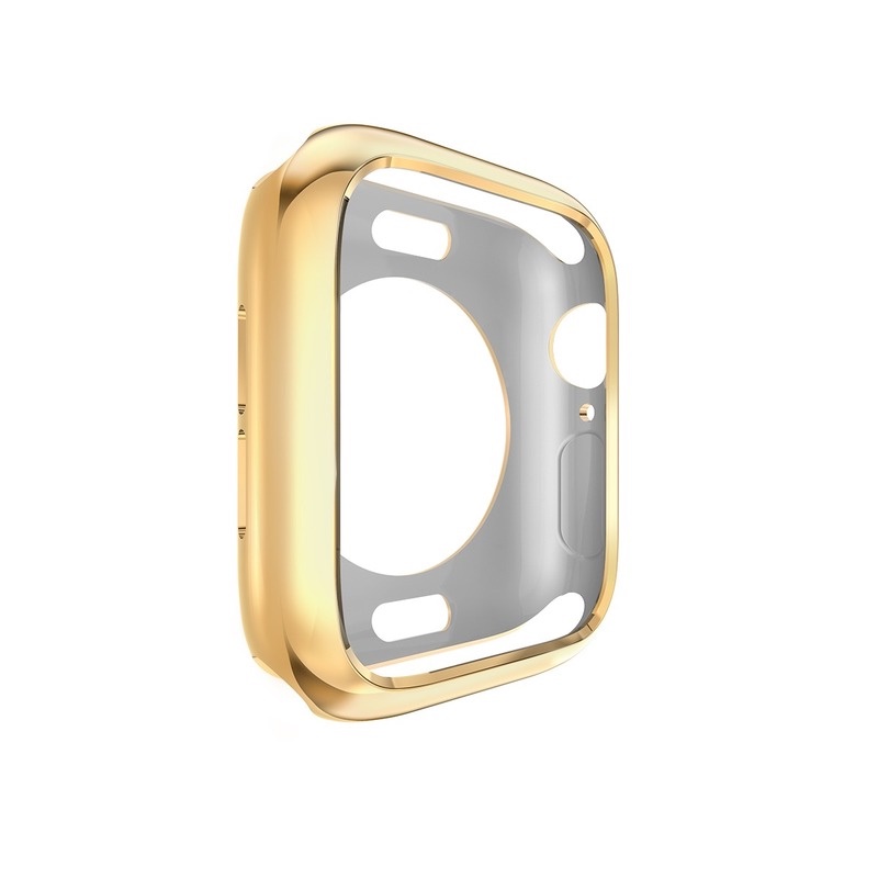 Ốp TPU mạ điện bảo vệ cho đồng hồ thông minh Apple Watch 45 41 40 44 42 38 MM Series 7 6 SE 5 4 3