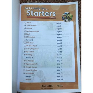 Get Ready for Starters, Movers, Flyers 2nd