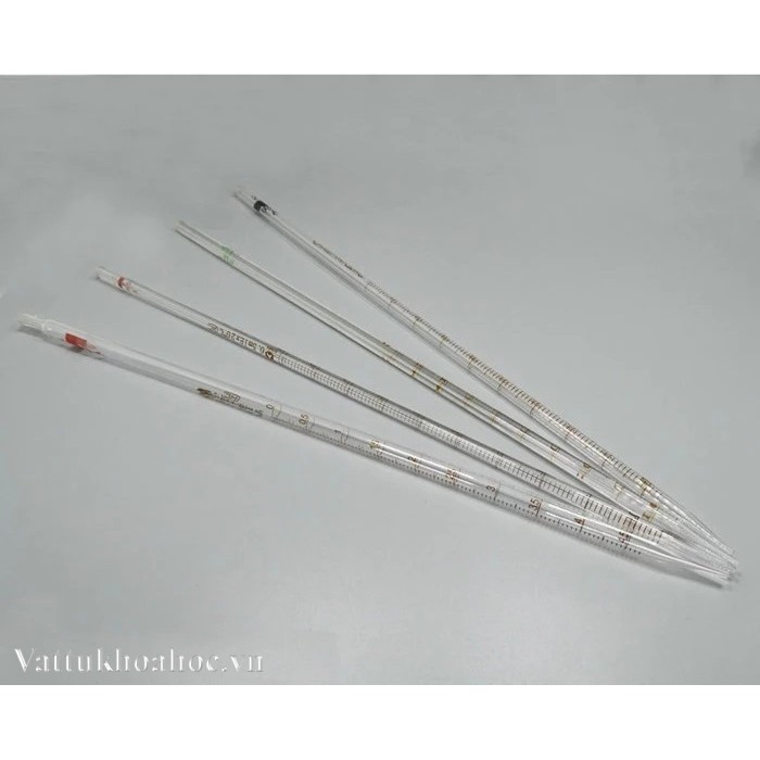 Pipet thủy tinh thẳng 1ml - 50ml