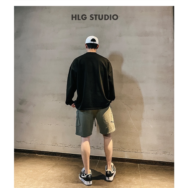 Áo nỉ cổ tròn AMBITION phong cách trẻ trung năng động, thiết kế hàn quốc đường phố