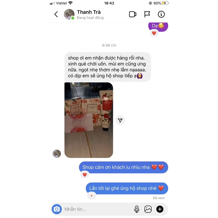 Nước hoa Flower Of Story 30ml hương hoa trái cây nhẹ nhàng dành cho học sinh