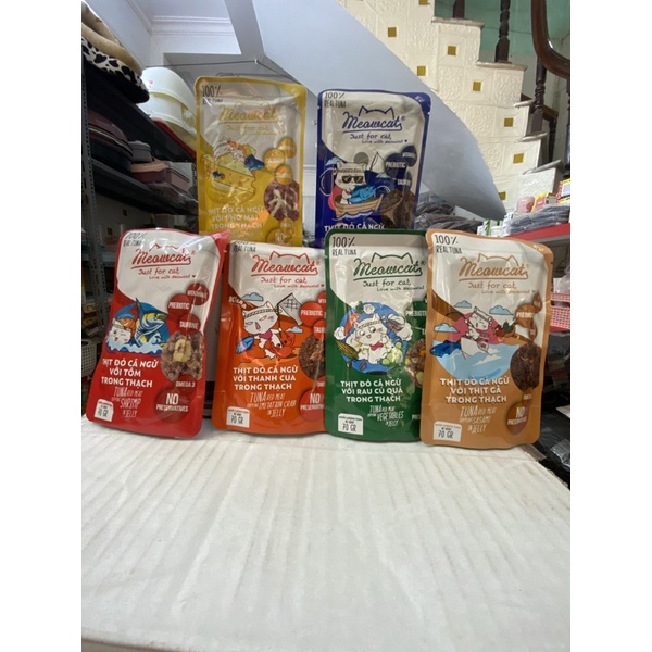 Pate cho mèo Meowcat 70g