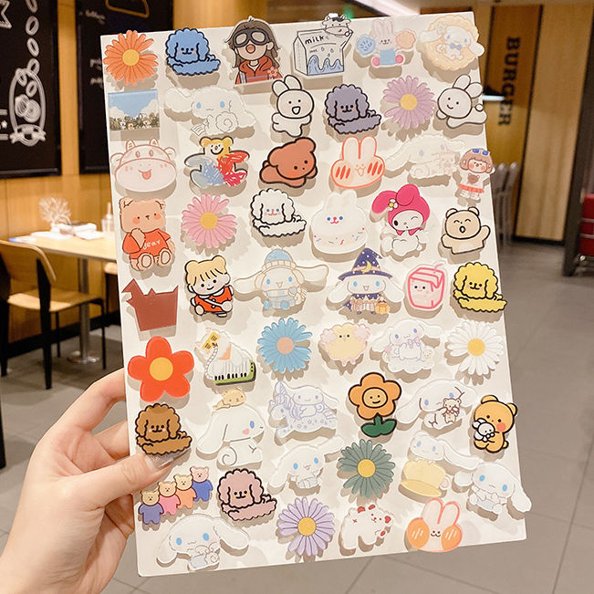 Ghim cài áo hình hoạt hình dễ thương phong cách Nhật Bản