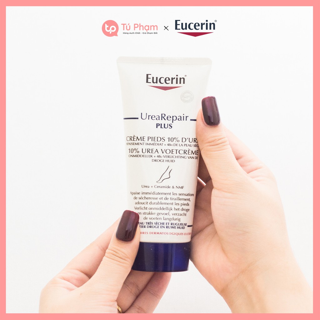 Kem Dưỡng Da Chân Eucerin UreaRepair Plus 10% Urea Voetcreme 100ml